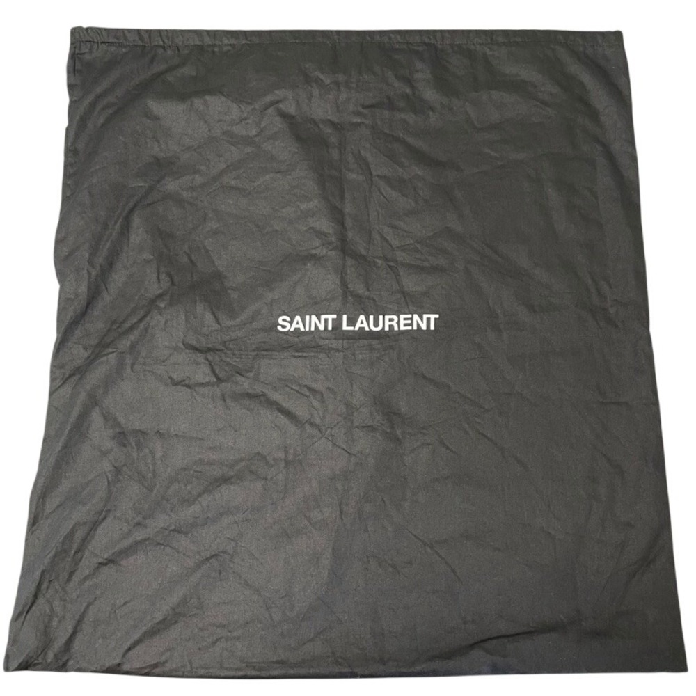 Saint Laurent Dust Bag 27x25.5 Black Large Drawstring Logo Storage Travel